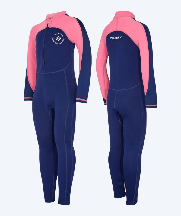 Watery våddragt til børn - Calypso Full-Body - Pink - Våddragt til paddleboard/SUP