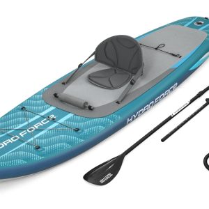 Hydro-Force Aqua Drifter 2-i-1 SUP Paddleboard og Kajak 335cm