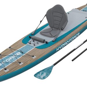 Hydro-Force Glider Elite 2-i-1 SUP Paddleboard og Kajak