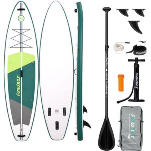 FunWater SUPFW69A SUP Paddleboard 3.35m - Green/White
